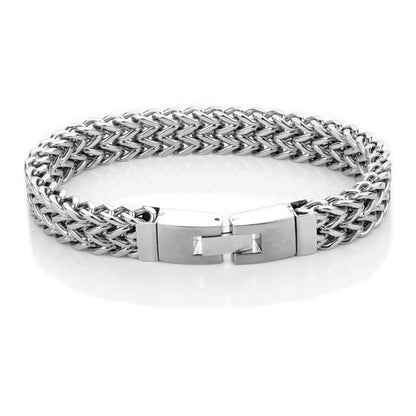 10mm Titanium Steel Men's Bracelet