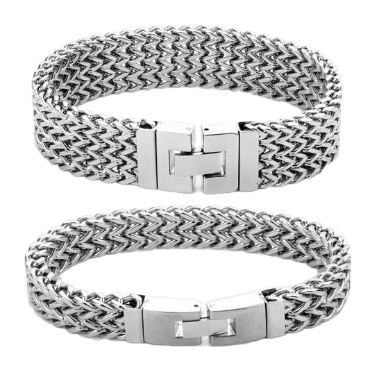 10mm Titanium Steel Men's Bracelet