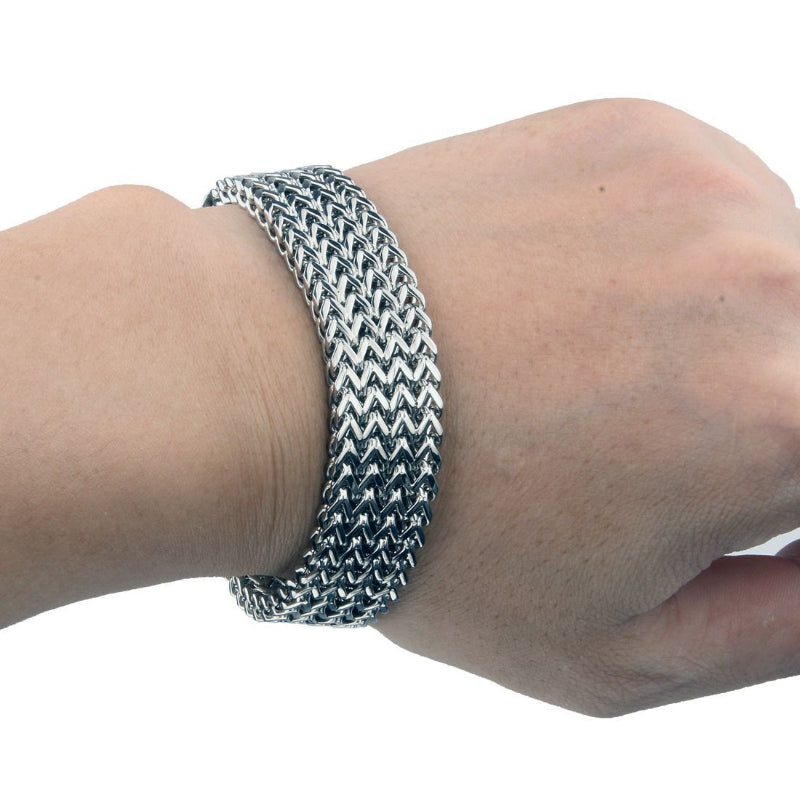 10mm Titanium Steel Men's Bracelet
