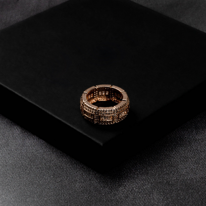 Iced Chunk Ring