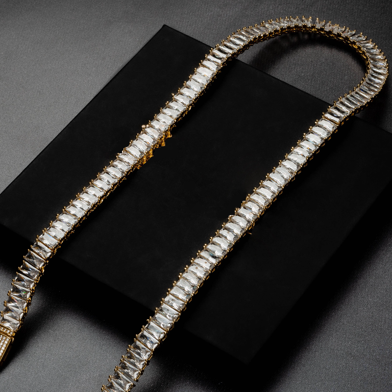 9mm Baguette Chain