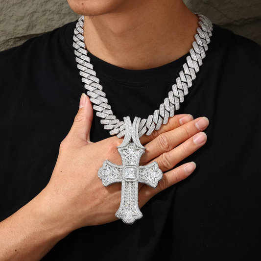 Zircon Luxury Cross Pendant