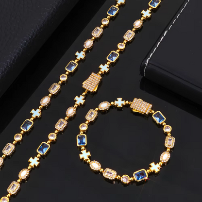 6mm Cross Bracelet