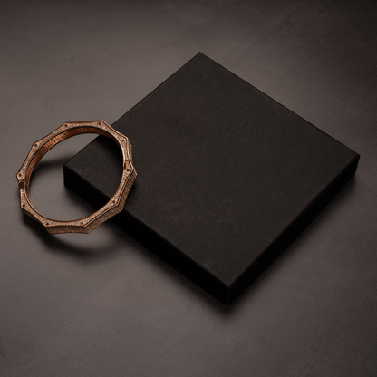 8mm Polygon Bangle Bracelet