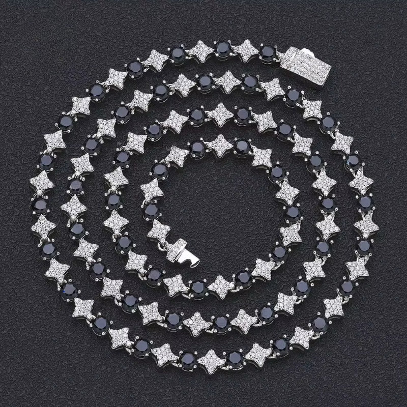 6mm Sparkling Diamond Tennis Chain