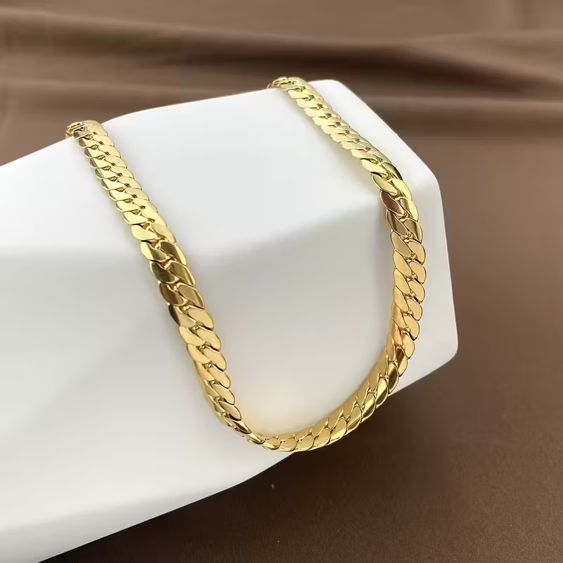 18K plated stainless steel chain