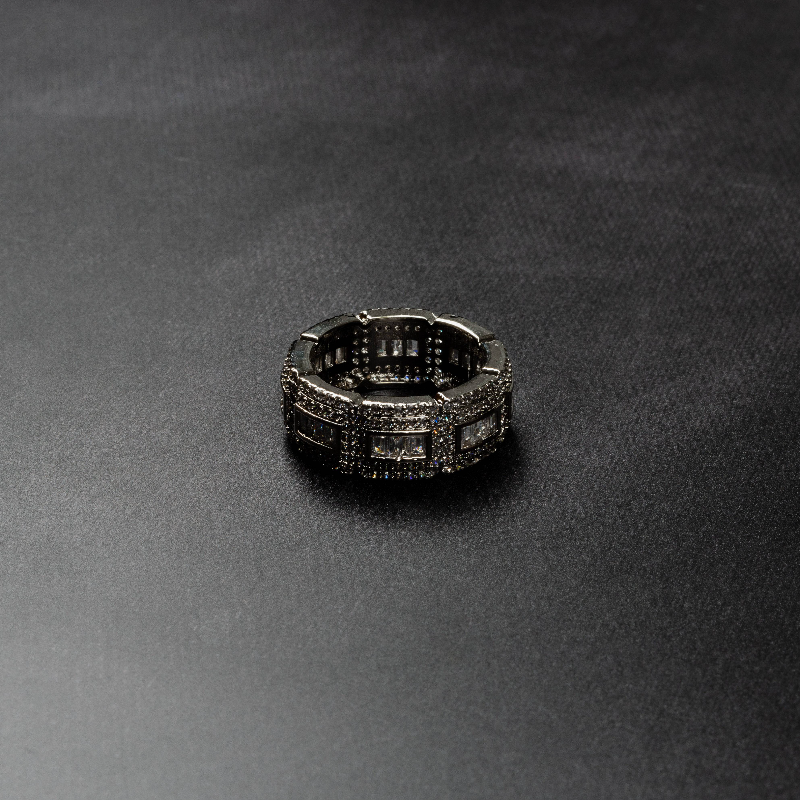 Iced Chunk Ring