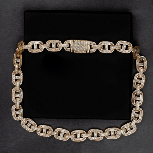 14mm Mariner Baguette Chain