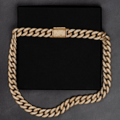 12mm Iced Miami Cuban Chain