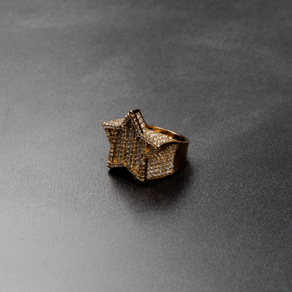 Iced Star Ring