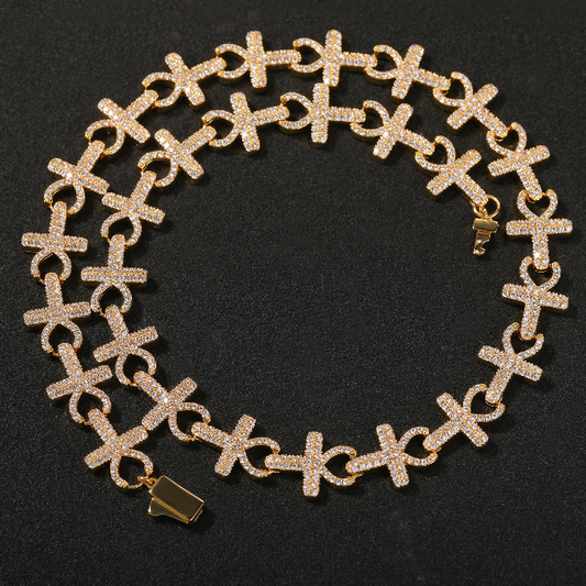 ICERIME15mm Anhe Cross Necklace