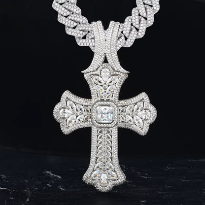 Zircon Luxury Cross Pendant