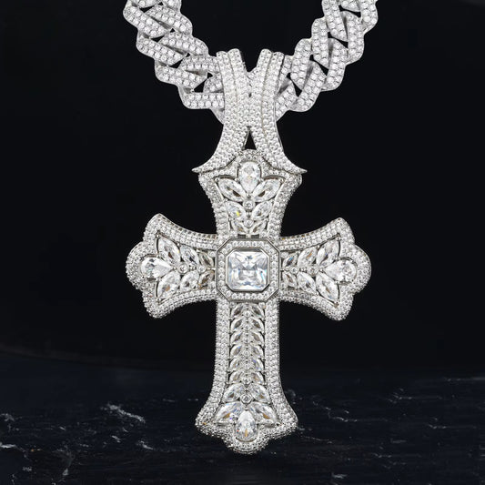 Zircon Luxury Cross Pendant