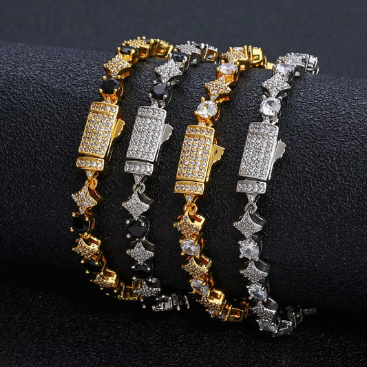 6mm Sparkling Diamond Tennis Chain