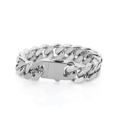 Four-sided grinding chain encrypted Cuban chain
