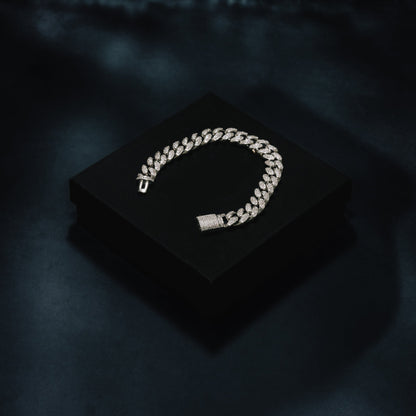 12mm Box Clasp Cuban Bracelet