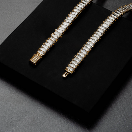 9mm Baguette Chain