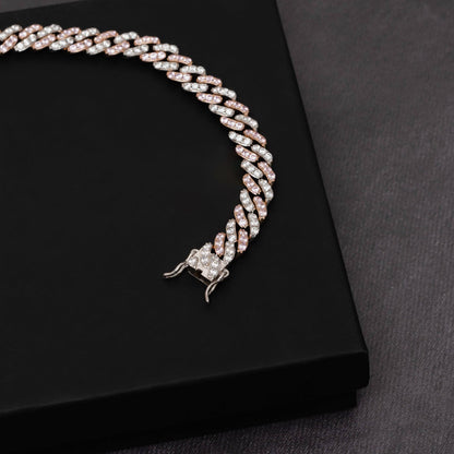 9mm Rose Gold Prong Bracelet