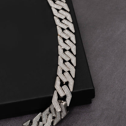 15mm Symmetrical Cuban Bracelet