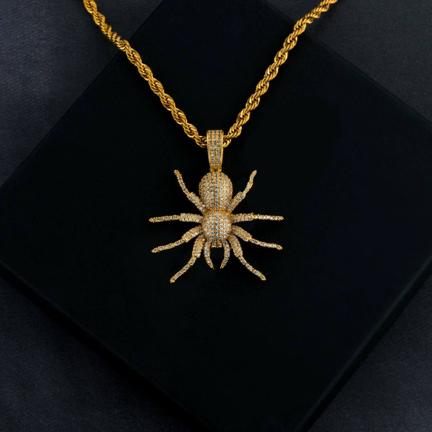 Iced Tarantula Pendant