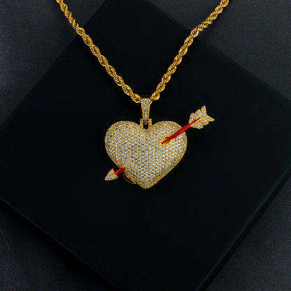 Pierced Heart Pendant