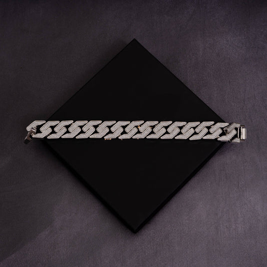 ICERIME 15mm Symmetrical Cuban Bracelet