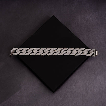 15mm Symmetrical Cuban Bracelet