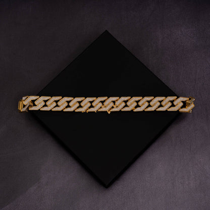 15mm Symmetrical Cuban Bracelet