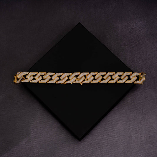 15mm Symmetrical Cuban Bracelet