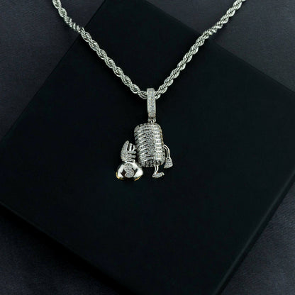 Mic Stacks Pendant