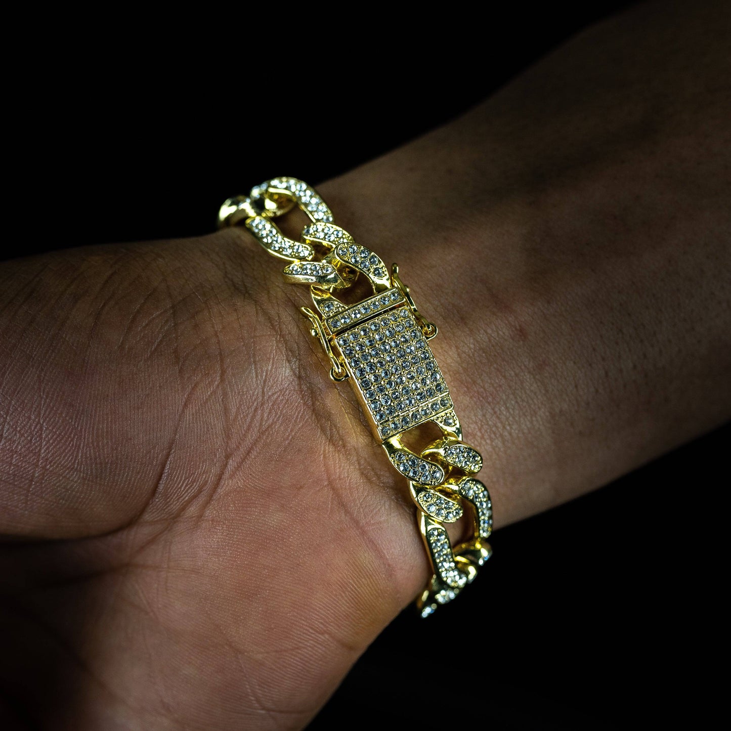 13mm Figaro & Cuban Link Bracelet