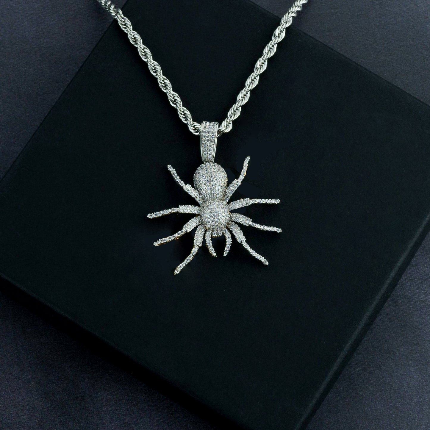 Iced Tarantula Pendant