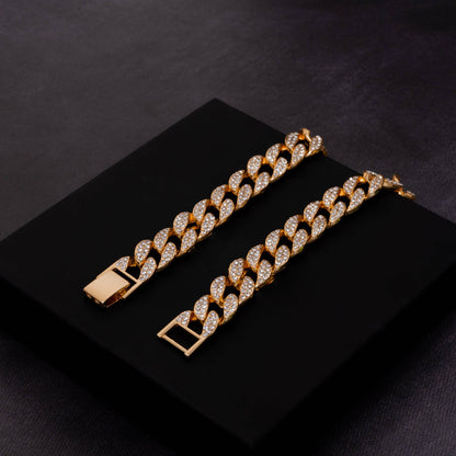 15mm Iced Cuban Chain