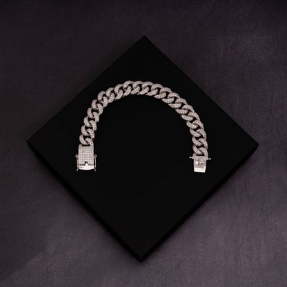 14mm Iced Cuban Bracelet