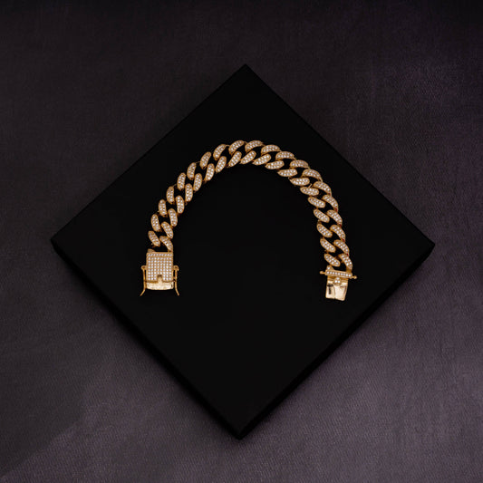 14mm Iced Cuban Bracelet