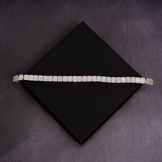 10mm Baguette Bracelet