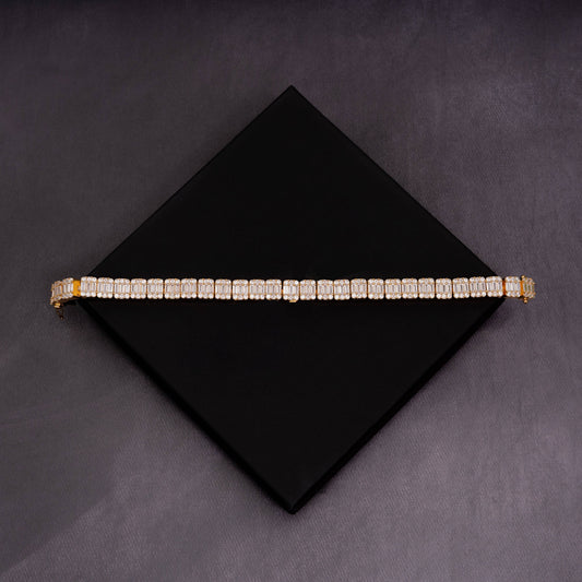 10mm Baguette Bracelet