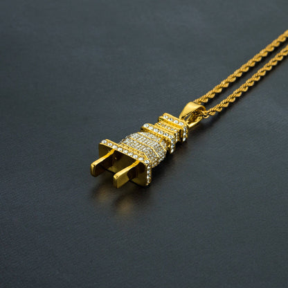 Iced Plug Pendant