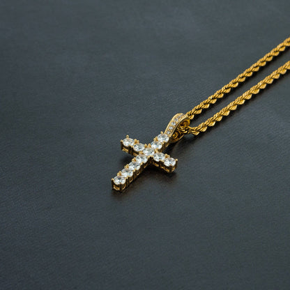 Holy Cross Iced Pendant