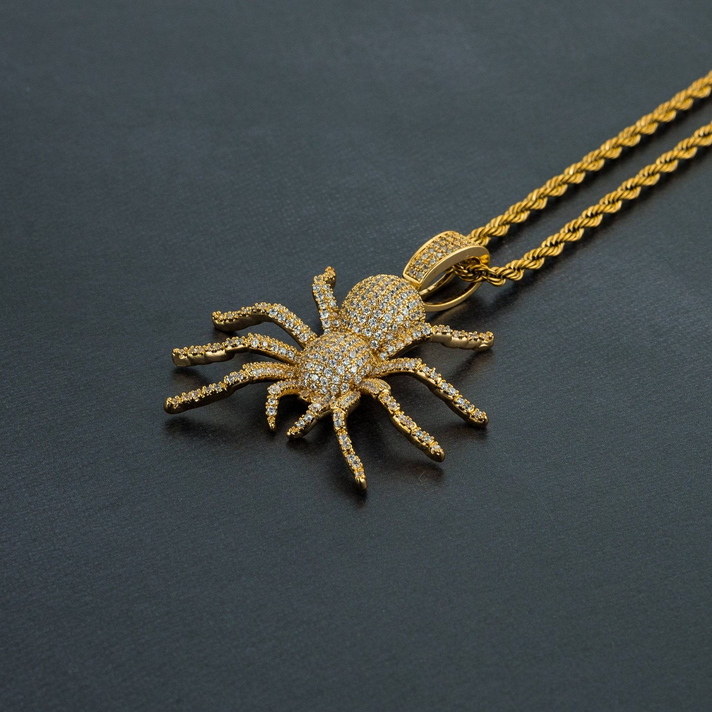 Iced Tarantula Pendant