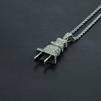 Iced Plug Pendant