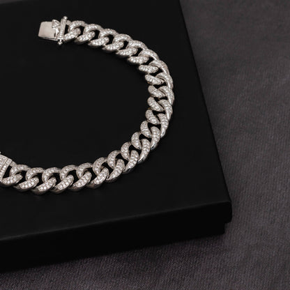 14mm Iced Cuban Bracelet