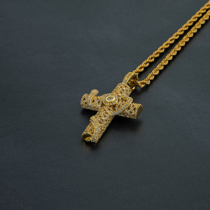 Snake Cross Pendant