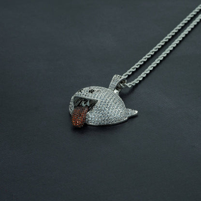 Iced Ghost Pendant
