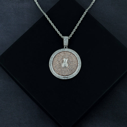 Spinning Money Bag Pendant
