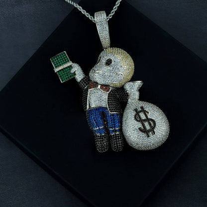 MoneyBoy Iced Pendant