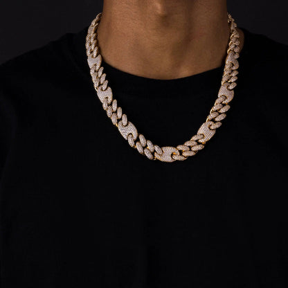 16mm Cuban & Gucci Link Chain