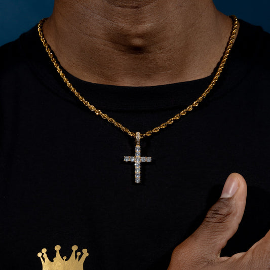 Holy Cross Iced Pendant