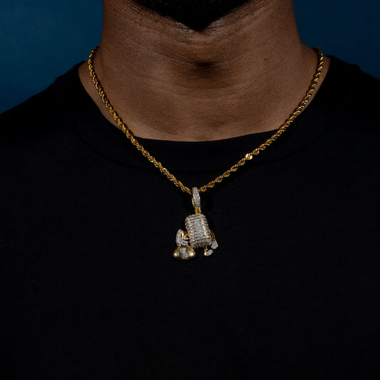 Mic Stacks Pendant