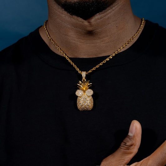 Iced Pineapple Pendant